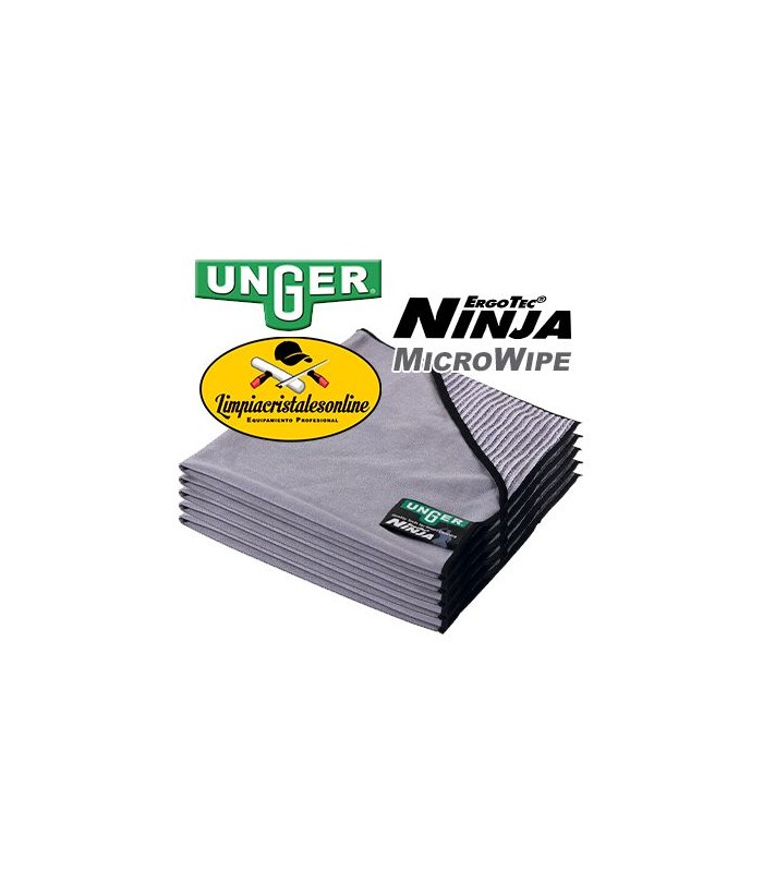 Bayeta Limpiacristales Microfibra Unger Ninja