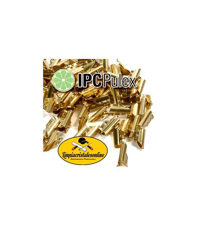 Clips Pulex de Latón para Rasqueta Limpiacristales Clips Pulex de Latón para Rasqueta Limpiacristales