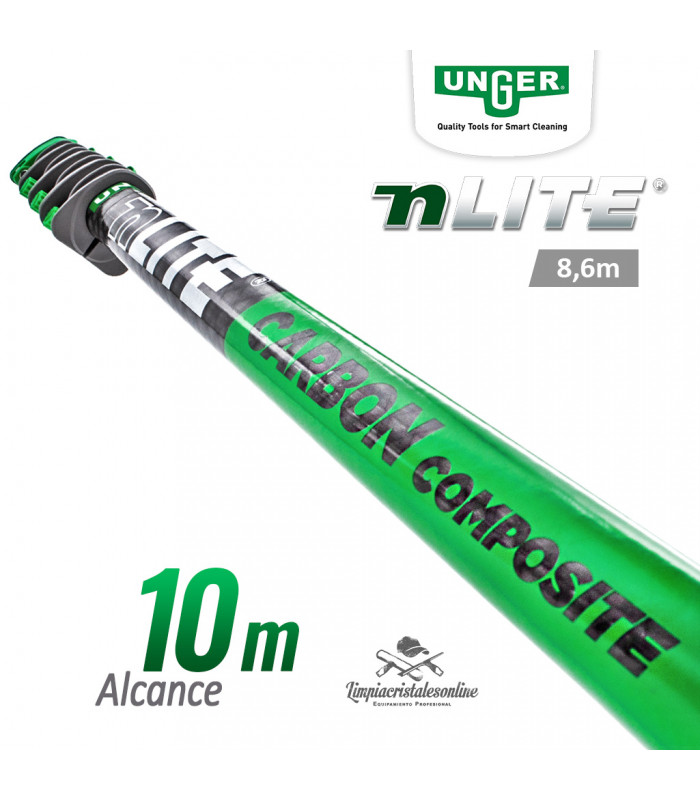 Pértiga Unger nLITE Carbon Composite 8,6m