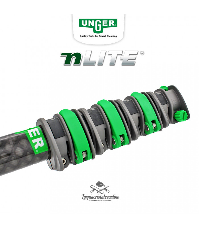 Pértiga Unger nLITE Carbon Composite 8,6m cierres
