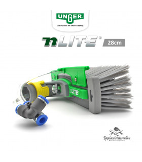 Cepillo Unger nLITE Power alto rendimiento 28cm completo Swivel Lock