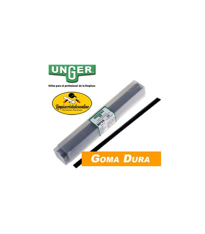 Caja 25 Gomas Limpiacristales Duras/Hard Unger