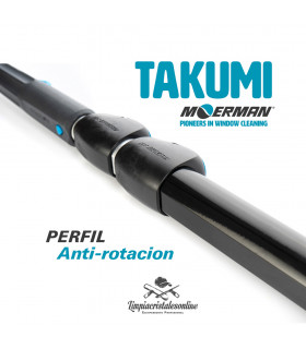 Palo telescópico Moerman Takumi anti-rotación Palo telescópico Moerman Takumi anti-rotación