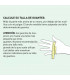 Guía de tallas de guantes de neopreno Unger ErgoTec