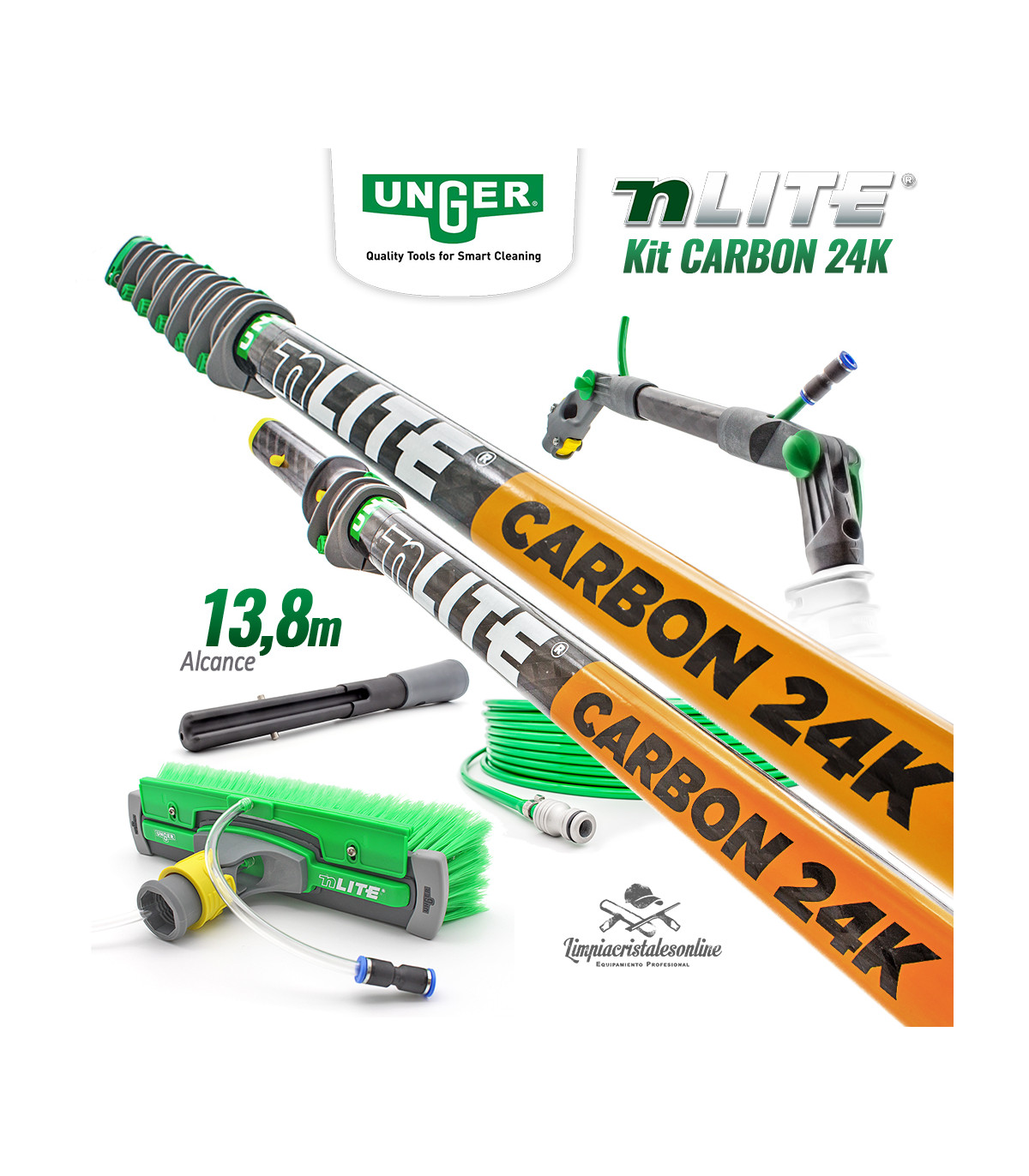 Jet Nozzle Opinioni Ugelli Di Ricambio Unger HiFlo NLite Per Spruzzatore - Set Da 2 Pezzi, NLBJF, Germania Ugelli Ricambio NLBJF Per Spazzola NLite Unger 2 Pezzi - Foto 2