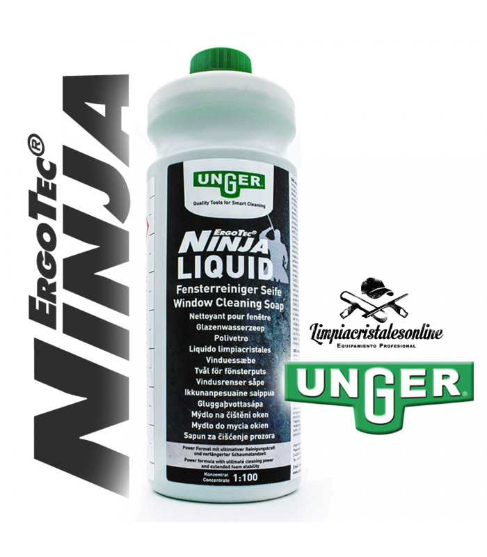 Jabon limpiacristales Unger Ninja