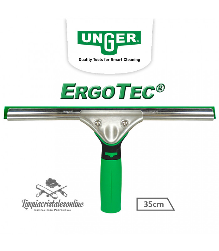 Rasqueta Unger ErrgoTec goma verde 35cm