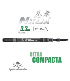 Pértiga telescópica Unger Ninja carbono 1,9m Pértiga telescópica Unger Ninja carbono 1,9m