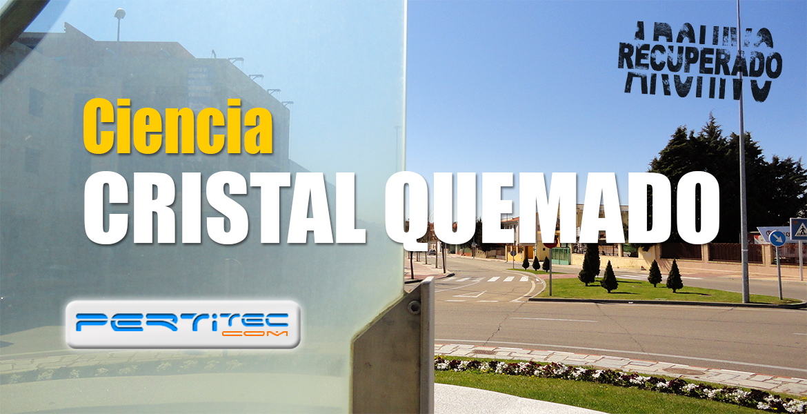 Cal en cristal quemado